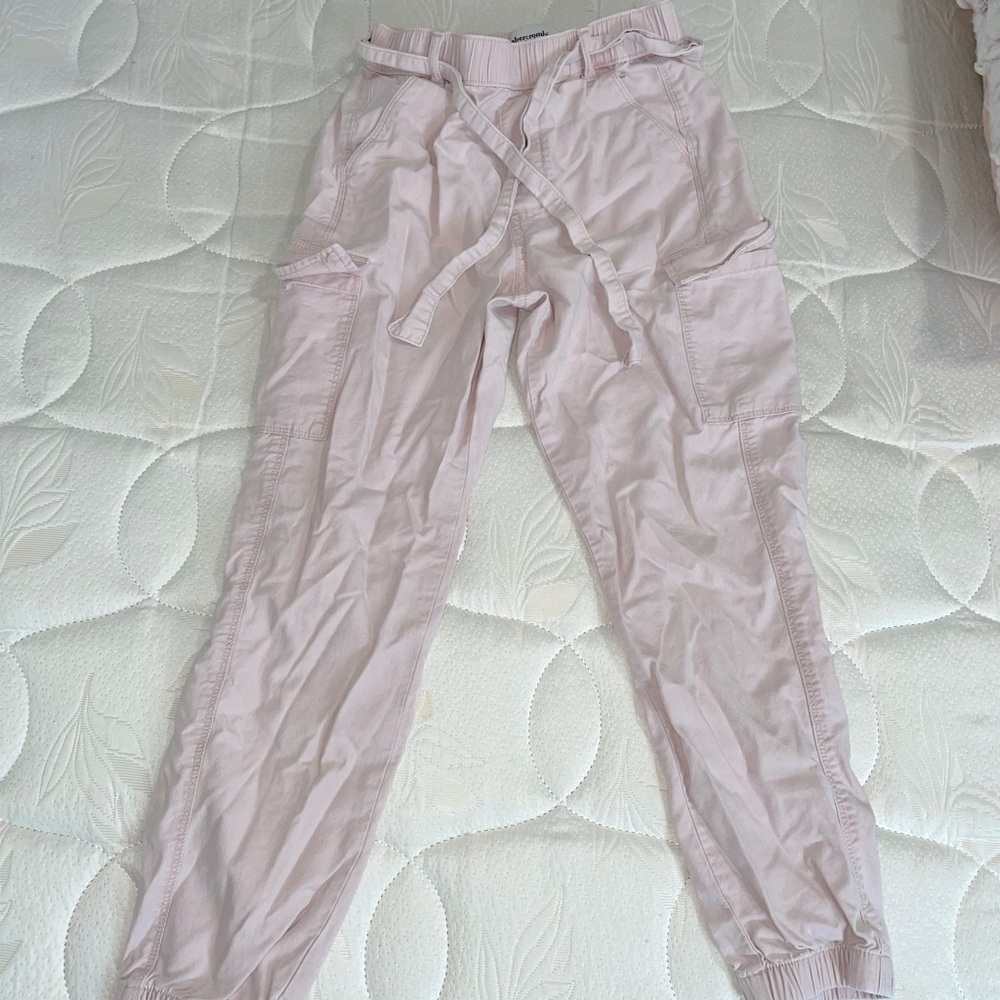 Girls Light Pink Comfy Pants